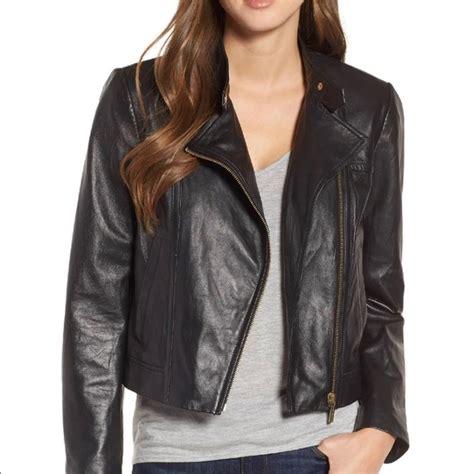 michael kors suede moto jacket|Michael Kors black moto jacket.